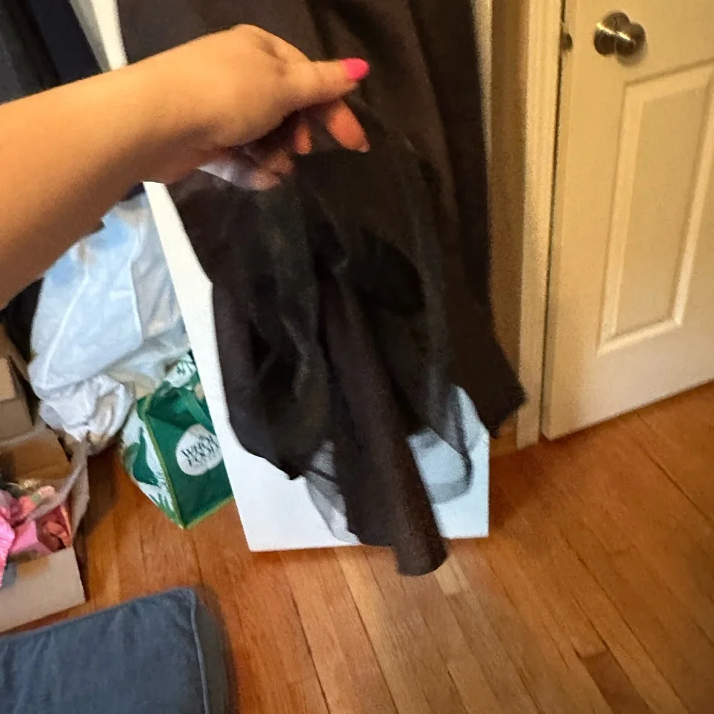 David's Bridal Strapless Black Dress - Picture 4 of 7